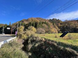 宮森城跡 遠景