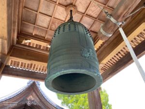 町指定有形文化財 伝来寺の梵鐘