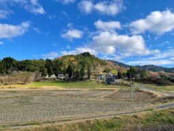 小手森城跡 遠景